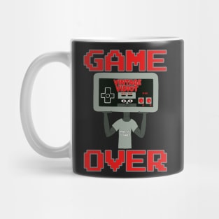 GAME OVER-Vintage Vidiot Mug